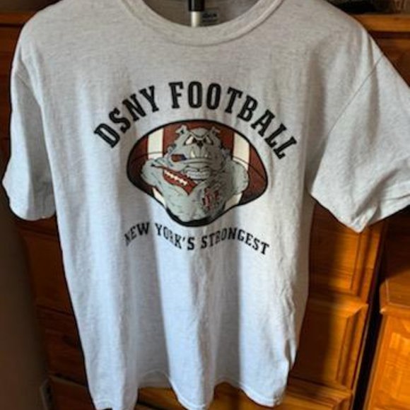 COPY - DSNY Football Tee Shirt 9-11-1 never forget - Picture 2 of 7